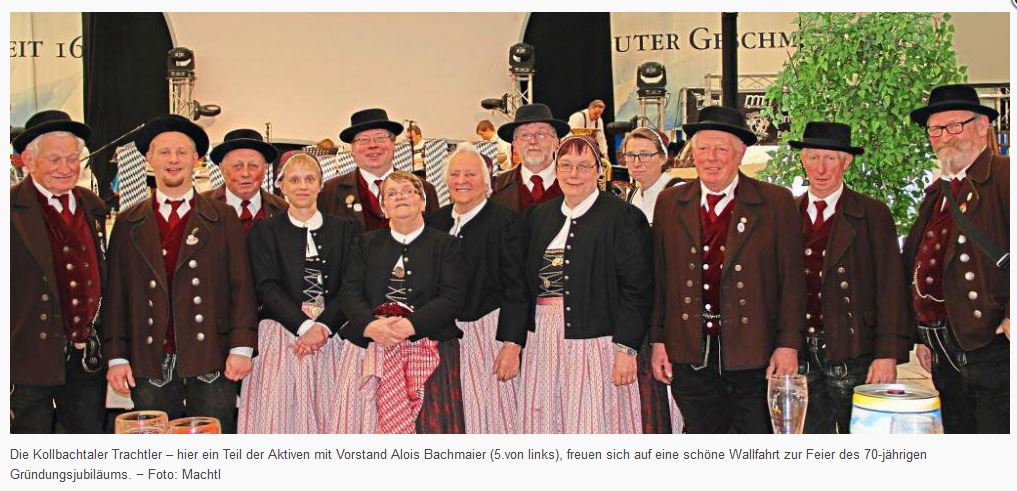 Trachtenverein d´Kollbachtaler, Arnstorf